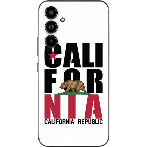 California White Block Galaxy A54 5G Skin